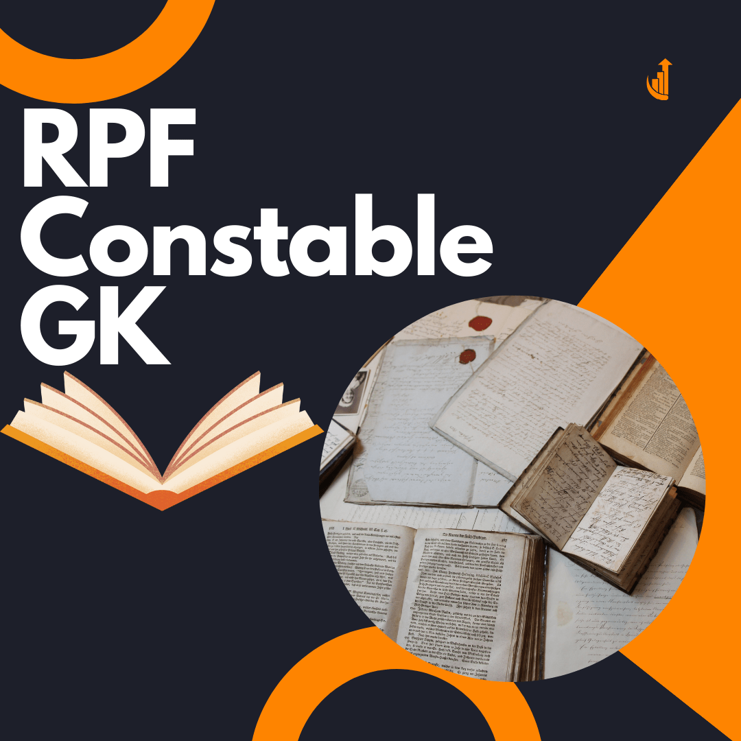 RPF Constable GK questions pdf in English  